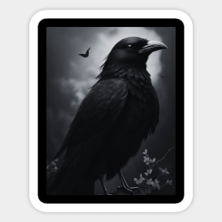 The Black Raven Sticker